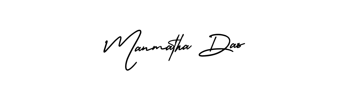 Create a beautiful signature design for name Manmatha Das. With this signature (AmerikaSignatureDemo-Regular) fonts, you can make a handwritten signature for free. Manmatha Das signature style 3 images and pictures png