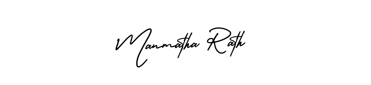 How to Draw Manmatha Rath signature style? AmerikaSignatureDemo-Regular is a latest design signature styles for name Manmatha Rath. Manmatha Rath signature style 3 images and pictures png