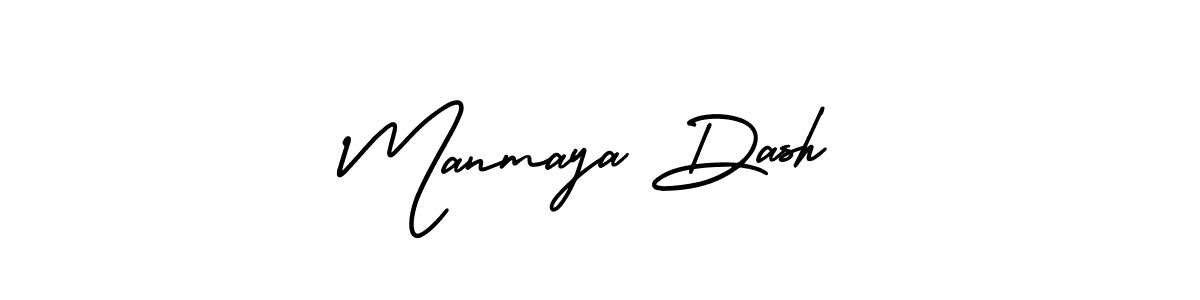 It looks lik you need a new signature style for name Manmaya Dash. Design unique handwritten (AmerikaSignatureDemo-Regular) signature with our free signature maker in just a few clicks. Manmaya Dash signature style 3 images and pictures png