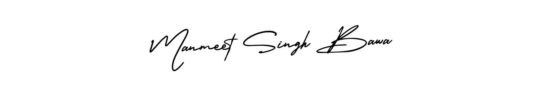 Make a short Manmeet Singh Bawa signature style. Manage your documents anywhere anytime using AmerikaSignatureDemo-Regular. Create and add eSignatures, submit forms, share and send files easily. Manmeet Singh Bawa signature style 3 images and pictures png