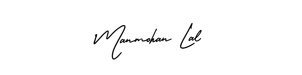 AmerikaSignatureDemo-Regular is a professional signature style that is perfect for those who want to add a touch of class to their signature. It is also a great choice for those who want to make their signature more unique. Get Manmohan Lal name to fancy signature for free. Manmohan Lal signature style 3 images and pictures png