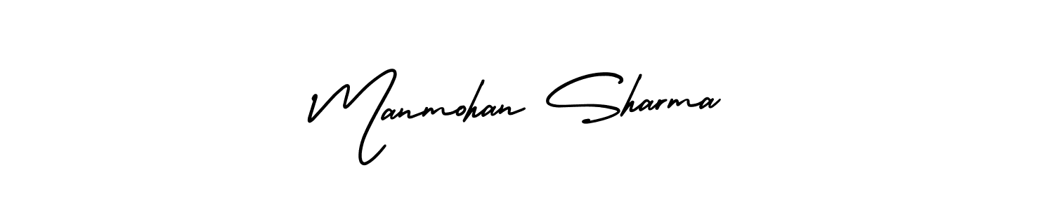 Similarly AmerikaSignatureDemo-Regular is the best handwritten signature design. Signature creator online .You can use it as an online autograph creator for name Manmohan Sharma. Manmohan Sharma signature style 3 images and pictures png