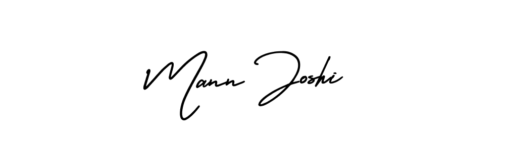 AmerikaSignatureDemo-Regular is a professional signature style that is perfect for those who want to add a touch of class to their signature. It is also a great choice for those who want to make their signature more unique. Get Mann Joshi name to fancy signature for free. Mann Joshi signature style 3 images and pictures png