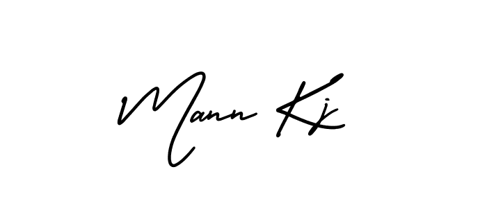 Best and Professional Signature Style for Mann Kj. AmerikaSignatureDemo-Regular Best Signature Style Collection. Mann Kj signature style 3 images and pictures png