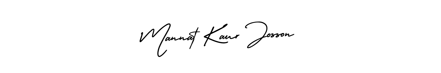 AmerikaSignatureDemo-Regular is a professional signature style that is perfect for those who want to add a touch of class to their signature. It is also a great choice for those who want to make their signature more unique. Get Mannat Kaur Josson name to fancy signature for free. Mannat Kaur Josson signature style 3 images and pictures png
