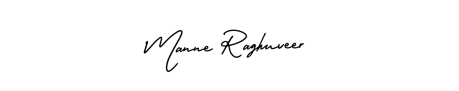 Also we have Manne Raghuveer name is the best signature style. Create professional handwritten signature collection using AmerikaSignatureDemo-Regular autograph style. Manne Raghuveer signature style 3 images and pictures png