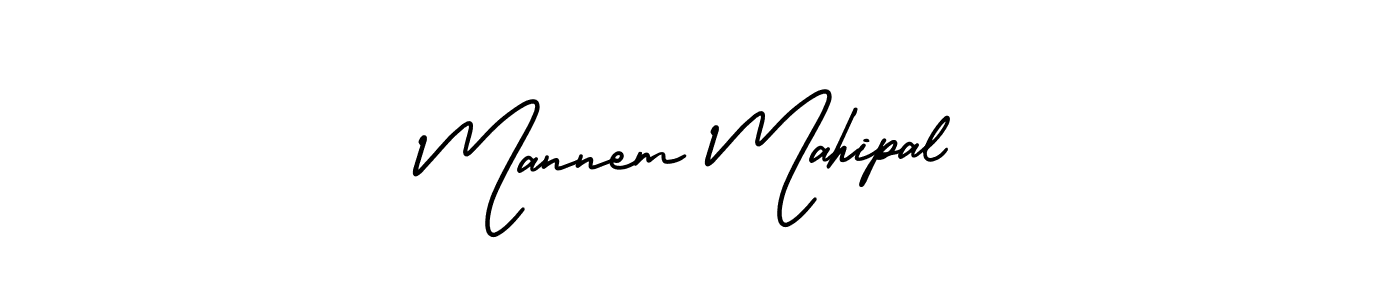 Check out images of Autograph of Mannem Mahipal name. Actor Mannem Mahipal Signature Style. AmerikaSignatureDemo-Regular is a professional sign style online. Mannem Mahipal signature style 3 images and pictures png