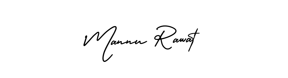 This is the best signature style for the Mannu Rawat name. Also you like these signature font (AmerikaSignatureDemo-Regular). Mix name signature. Mannu Rawat signature style 3 images and pictures png