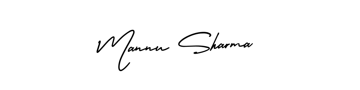 You should practise on your own different ways (AmerikaSignatureDemo-Regular) to write your name (Mannu Sharma) in signature. don't let someone else do it for you. Mannu Sharma signature style 3 images and pictures png