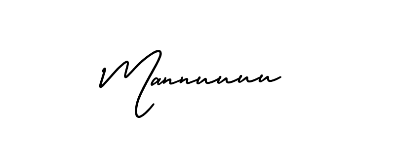 Also we have Mannuuuu name is the best signature style. Create professional handwritten signature collection using AmerikaSignatureDemo-Regular autograph style. Mannuuuu signature style 3 images and pictures png