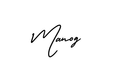 Make a beautiful signature design for name Manog. With this signature (AmerikaSignatureDemo-Regular) style, you can create a handwritten signature for free. Manog signature style 3 images and pictures png