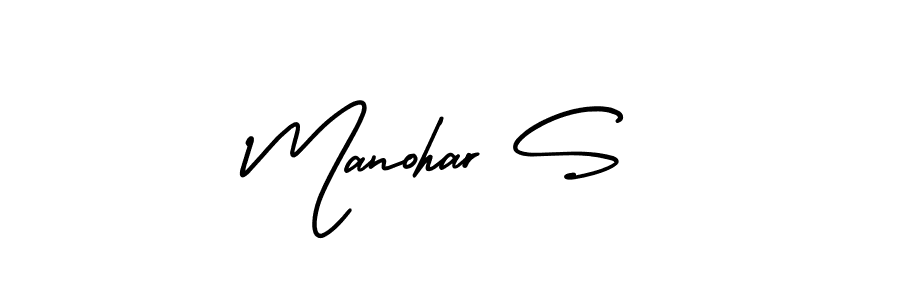 Check out images of Autograph of Manohar S name. Actor Manohar S Signature Style. AmerikaSignatureDemo-Regular is a professional sign style online. Manohar S signature style 3 images and pictures png