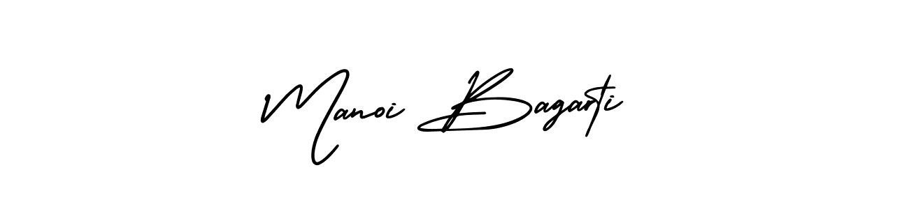 Create a beautiful signature design for name Manoi Bagarti. With this signature (AmerikaSignatureDemo-Regular) fonts, you can make a handwritten signature for free. Manoi Bagarti signature style 3 images and pictures png