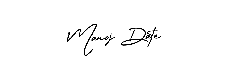 How to Draw Manoj Date signature style? AmerikaSignatureDemo-Regular is a latest design signature styles for name Manoj Date. Manoj Date signature style 3 images and pictures png