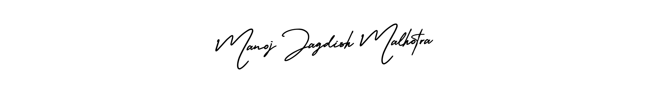 Create a beautiful signature design for name Manoj Jagdish Malhotra. With this signature (AmerikaSignatureDemo-Regular) fonts, you can make a handwritten signature for free. Manoj Jagdish Malhotra signature style 3 images and pictures png