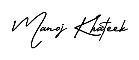 Also we have Manoj Khateek name is the best signature style. Create professional handwritten signature collection using AmerikaSignatureDemo-Regular autograph style. Manoj Khateek signature style 3 images and pictures png