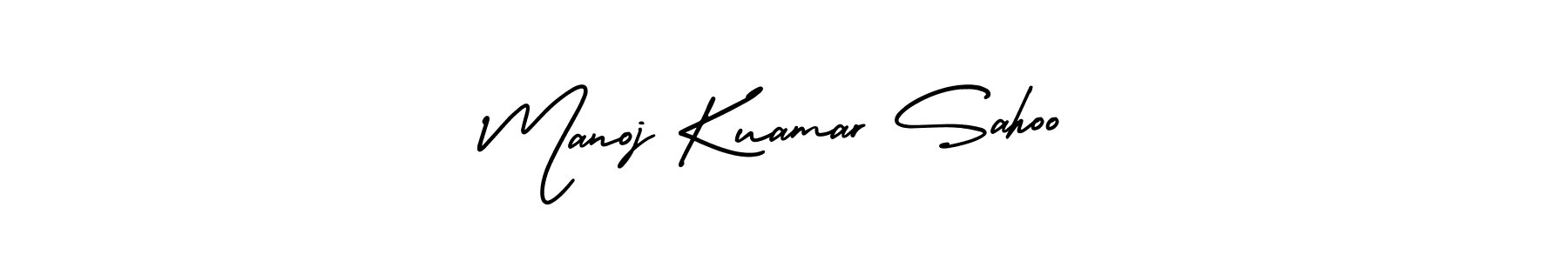 AmerikaSignatureDemo-Regular is a professional signature style that is perfect for those who want to add a touch of class to their signature. It is also a great choice for those who want to make their signature more unique. Get Manoj Kuamar Sahoo name to fancy signature for free. Manoj Kuamar Sahoo signature style 3 images and pictures png
