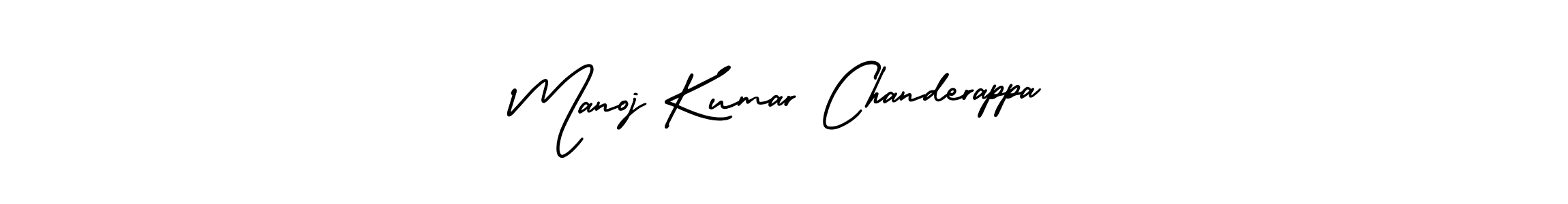 It looks lik you need a new signature style for name Manoj Kumar Chanderappa. Design unique handwritten (AmerikaSignatureDemo-Regular) signature with our free signature maker in just a few clicks. Manoj Kumar Chanderappa signature style 3 images and pictures png