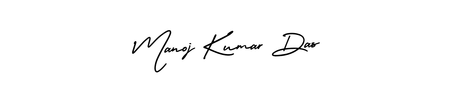 Design your own signature with our free online signature maker. With this signature software, you can create a handwritten (AmerikaSignatureDemo-Regular) signature for name Manoj Kumar Das. Manoj Kumar Das signature style 3 images and pictures png