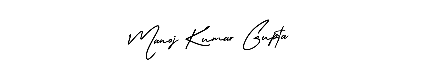 AmerikaSignatureDemo-Regular is a professional signature style that is perfect for those who want to add a touch of class to their signature. It is also a great choice for those who want to make their signature more unique. Get Manoj Kumar Gupta name to fancy signature for free. Manoj Kumar Gupta signature style 3 images and pictures png