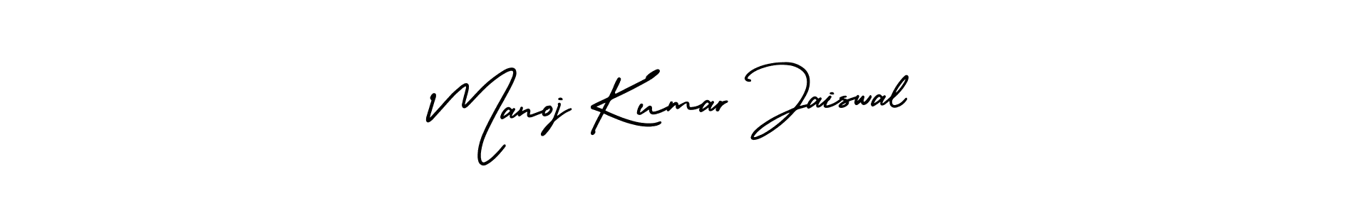 Make a short Manoj Kumar Jaiswal signature style. Manage your documents anywhere anytime using AmerikaSignatureDemo-Regular. Create and add eSignatures, submit forms, share and send files easily. Manoj Kumar Jaiswal signature style 3 images and pictures png
