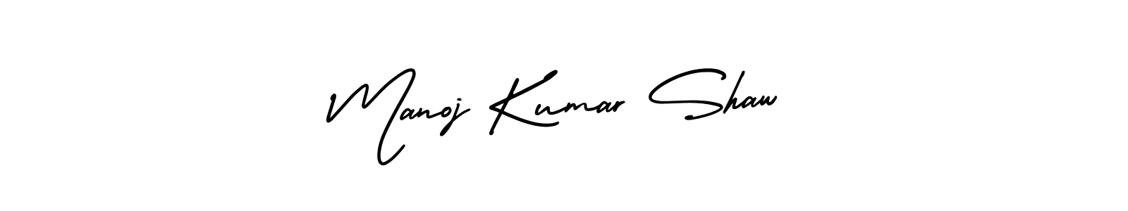 Make a beautiful signature design for name Manoj Kumar Shaw. Use this online signature maker to create a handwritten signature for free. Manoj Kumar Shaw signature style 3 images and pictures png