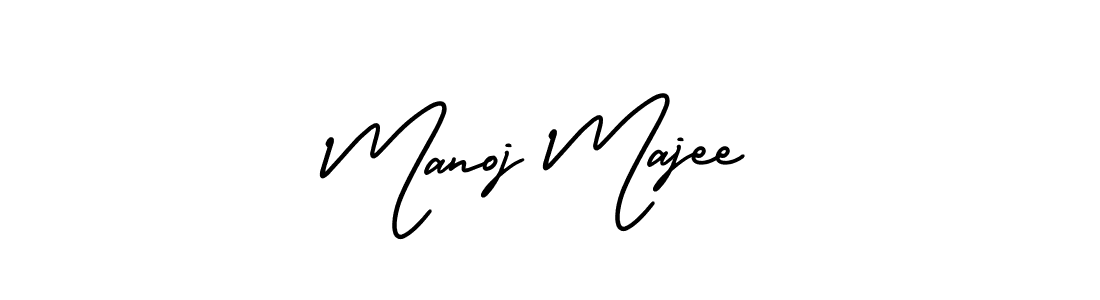 Create a beautiful signature design for name Manoj Majee. With this signature (AmerikaSignatureDemo-Regular) fonts, you can make a handwritten signature for free. Manoj Majee signature style 3 images and pictures png