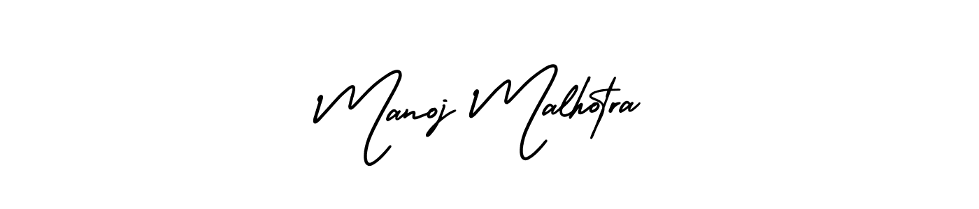 Design your own signature with our free online signature maker. With this signature software, you can create a handwritten (AmerikaSignatureDemo-Regular) signature for name Manoj Malhotra. Manoj Malhotra signature style 3 images and pictures png