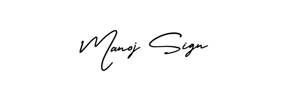 How to make Manoj Sign name signature. Use AmerikaSignatureDemo-Regular style for creating short signs online. This is the latest handwritten sign. Manoj Sign signature style 3 images and pictures png