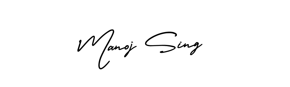 Also You can easily find your signature by using the search form. We will create Manoj Sing name handwritten signature images for you free of cost using AmerikaSignatureDemo-Regular sign style. Manoj Sing signature style 3 images and pictures png