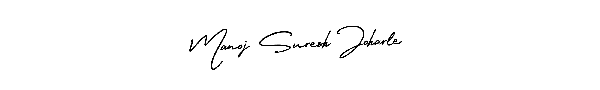 Also we have Manoj Suresh Joharle name is the best signature style. Create professional handwritten signature collection using AmerikaSignatureDemo-Regular autograph style. Manoj Suresh Joharle signature style 3 images and pictures png