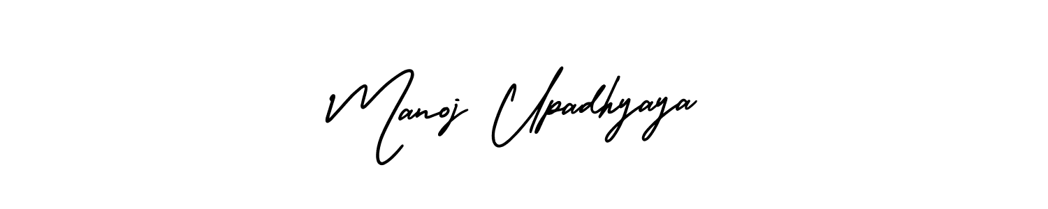 Best and Professional Signature Style for Manoj Upadhyaya. AmerikaSignatureDemo-Regular Best Signature Style Collection. Manoj Upadhyaya signature style 3 images and pictures png