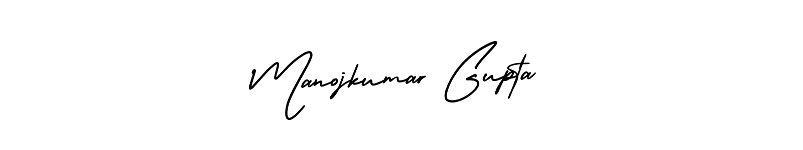 Make a beautiful signature design for name Manojkumar Gupta. Use this online signature maker to create a handwritten signature for free. Manojkumar Gupta signature style 3 images and pictures png