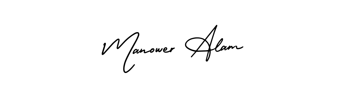 You can use this online signature creator to create a handwritten signature for the name Manower Alam. This is the best online autograph maker. Manower Alam signature style 3 images and pictures png