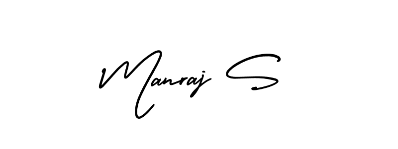 Similarly AmerikaSignatureDemo-Regular is the best handwritten signature design. Signature creator online .You can use it as an online autograph creator for name Manraj S. Manraj S signature style 3 images and pictures png