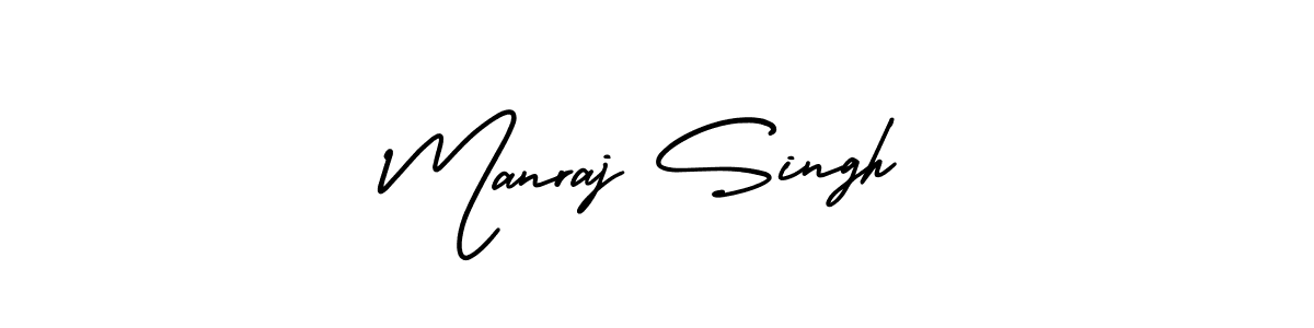 This is the best signature style for the Manraj Singh name. Also you like these signature font (AmerikaSignatureDemo-Regular). Mix name signature. Manraj Singh signature style 3 images and pictures png