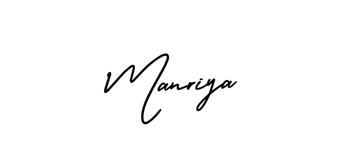 How to Draw Manriya signature style? AmerikaSignatureDemo-Regular is a latest design signature styles for name Manriya. Manriya signature style 3 images and pictures png