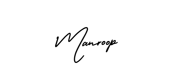 How to Draw Manroop signature style? AmerikaSignatureDemo-Regular is a latest design signature styles for name Manroop. Manroop signature style 3 images and pictures png
