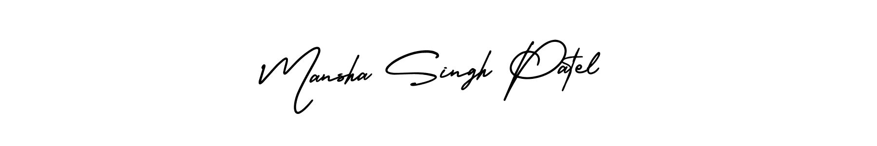 Here are the top 10 professional signature styles for the name Mansha Singh Patel. These are the best autograph styles you can use for your name. Mansha Singh Patel signature style 3 images and pictures png