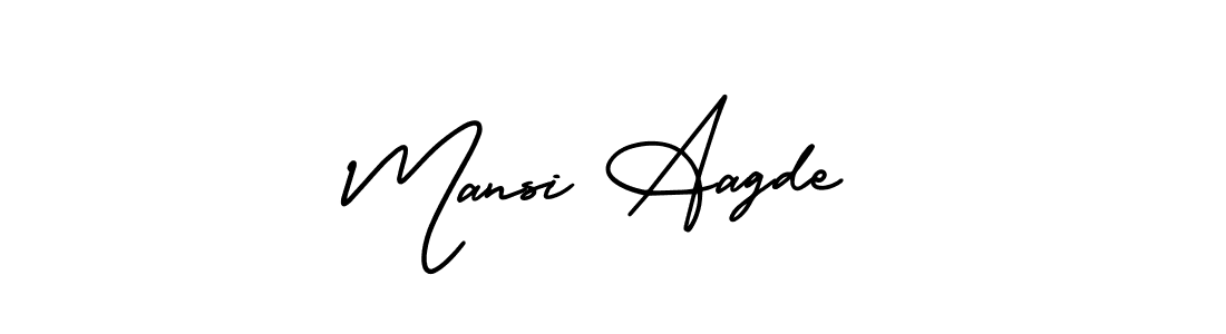 How to Draw Mansi Aagde signature style? AmerikaSignatureDemo-Regular is a latest design signature styles for name Mansi Aagde. Mansi Aagde signature style 3 images and pictures png
