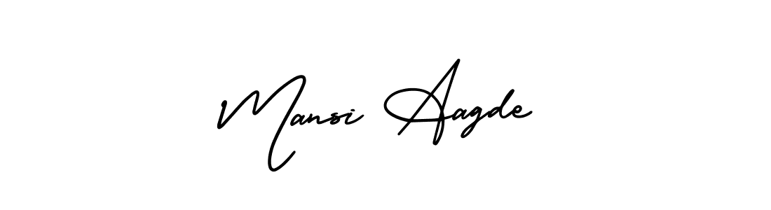 How to Draw Mansi Aagde signature style? AmerikaSignatureDemo-Regular is a latest design signature styles for name Mansi Aagde. Mansi Aagde signature style 3 images and pictures png