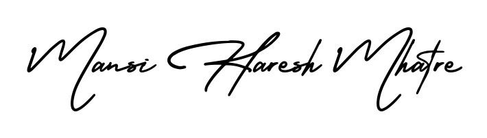 How to Draw Mansi Haresh Mhatre signature style? AmerikaSignatureDemo-Regular is a latest design signature styles for name Mansi Haresh Mhatre. Mansi Haresh Mhatre signature style 3 images and pictures png