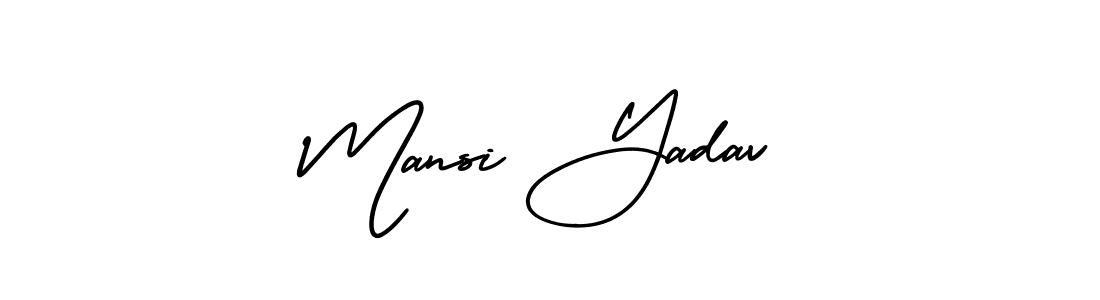 Here are the top 10 professional signature styles for the name Mansi Yadav. These are the best autograph styles you can use for your name. Mansi Yadav signature style 3 images and pictures png