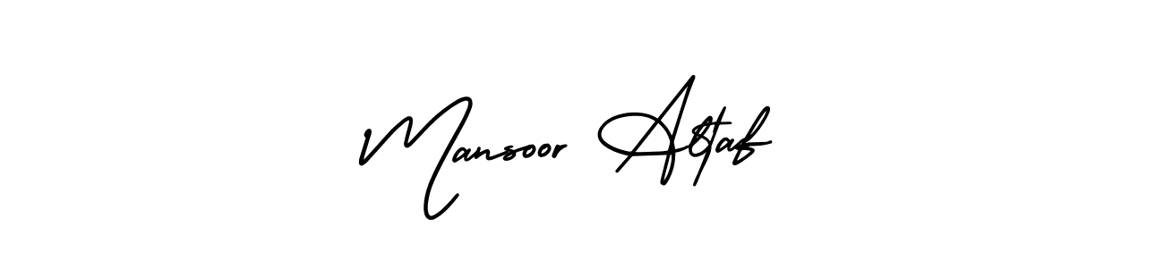 Make a beautiful signature design for name Mansoor Altaf. Use this online signature maker to create a handwritten signature for free. Mansoor Altaf signature style 3 images and pictures png