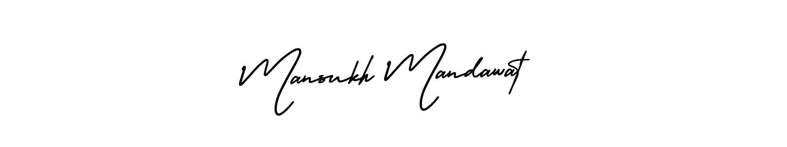 Also You can easily find your signature by using the search form. We will create Mansukh Mandawat name handwritten signature images for you free of cost using AmerikaSignatureDemo-Regular sign style. Mansukh Mandawat signature style 3 images and pictures png