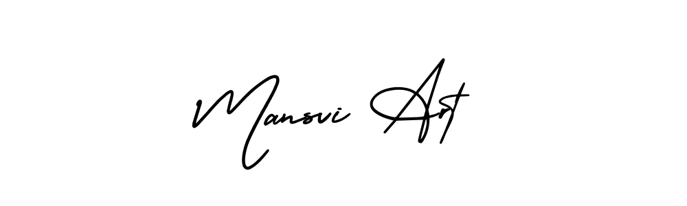 This is the best signature style for the Mansvi Art name. Also you like these signature font (AmerikaSignatureDemo-Regular). Mix name signature. Mansvi Art signature style 3 images and pictures png