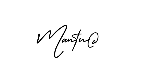 Make a beautiful signature design for name Mantu@. Use this online signature maker to create a handwritten signature for free. Mantu@ signature style 3 images and pictures png