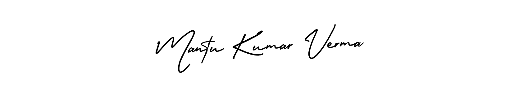 Make a beautiful signature design for name Mantu Kumar Verma. Use this online signature maker to create a handwritten signature for free. Mantu Kumar Verma signature style 3 images and pictures png
