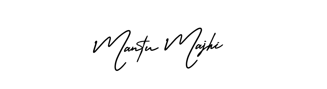 Use a signature maker to create a handwritten signature online. With this signature software, you can design (AmerikaSignatureDemo-Regular) your own signature for name Mantu Majhi. Mantu Majhi signature style 3 images and pictures png