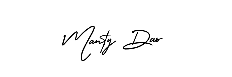 AmerikaSignatureDemo-Regular is a professional signature style that is perfect for those who want to add a touch of class to their signature. It is also a great choice for those who want to make their signature more unique. Get Manty Das name to fancy signature for free. Manty Das signature style 3 images and pictures png